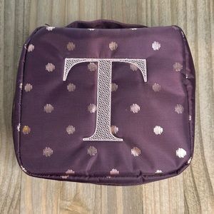 Thirty-One Gifts Multi-Pouch Zip Case w “T”